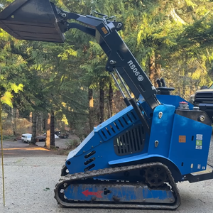 Harga Jual Mesin RIPPA EPA Mini Skid Steer Loader Forestry Compact Tracked Loader EPA Kubota Crawler Skid Steer Loader - Product Image 1