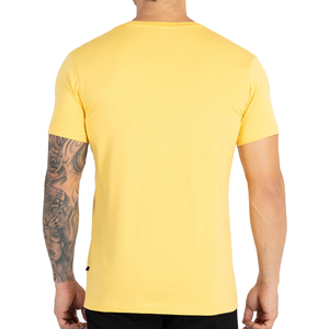เสื้อยืดสำหรับผู้ชายผ้าโพลีเอสเตอร์/ ผ้าฝ้ายผสมพิมพ์ลายทรงหลวมระบายอากาศได้ดี - Product Image 3