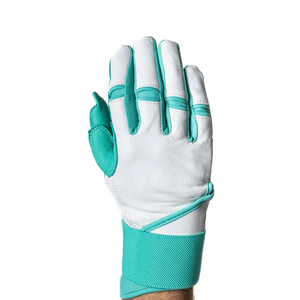 Professional <b>Baseball</b> Batting Gloves Adults Youth Leather Palm Superior Comfort Custom Logo Wholesale OEM/ODM Service QASWA - Product Image 6