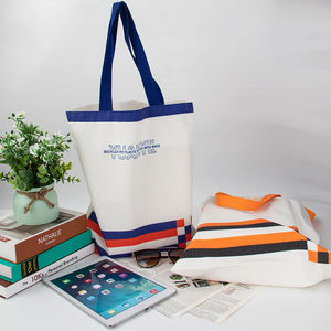 Sac en coton recyclable avec design personnalisable pour les entreprises et le shopping - Product Image 5