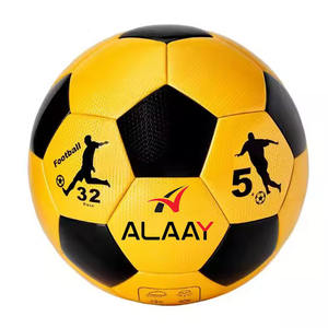 Alaay 2025 Ballon de football Pentagone en cuir non délogeable pour l'entraînement en plein air Ballon de football thermique - Product Image 1