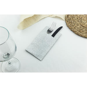 Tovaglioli Tascabili Kanguro con Stampa Esparta Grigio 40x40cm, Bambutex Naturale, 400 Pezzi, B2B - Product Image 2