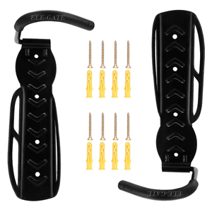 Support mural pour vélo en acier renforcé, support de rangement pliable en aluminium pour vélo avec support de réparation - Product Image 3