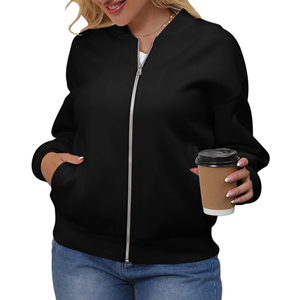 Chaqueta Bomber de Invierno de Alta Calidad, Gruesa, Transpirable y Cómoda para Mujer, Chaqueta Bomber Universitaria Vintage para Mujer - Product Image 4