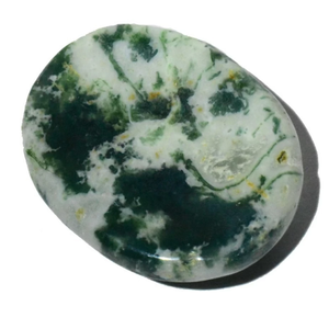 Ágata Cristalina Natural de Curación, Piedra de Bolsillo para Aliviar la Ansiedad, 35x45 mm, Cristal para Masaje de Chakras, Venta al por Mayor - Product Image 2
