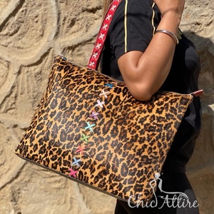 กระเป๋าสะพายผู้หญิงหนังวัวแท้ลายสัตว์สินค้ามาใหม่กระเป๋าสะพายข้างสไตล์วินเทจจุของได้เยอะ - Product Image 1