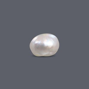 Perles en plastique d'eau douce blanches naturelles en vrac pour la fabrication de bijoux - Product Image 2