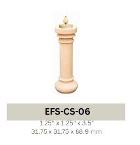 Portavelas artesanal de madera rústica con diseño único moderno/de mediados de siglo para velas de té de Navidad y Pascua y velas perfumadas - Product Image 4