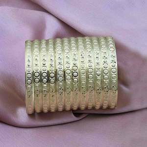 ขายส่งแฟชั่น14K 18K 24K ชุดกำไลชุบทอง, กำไลแบบดั้งเดิม, กำไลทองทองเหลือง, เครื่องประดับที่เต็มไปด้วยทองคำ Oro joyeria - Product Image 3