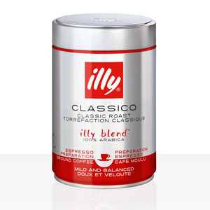 Café Molido Illy Intenso Tostado Oscuro en Bolsas de 500g para Preferencia de Café Fuerte en Servicios de Alimentación y Hostelería, Suministro al por Mayor - Product Image 1