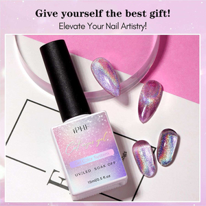 أحدث صيحات الأظافر مجموعات طلاء عيون كريستال جل الأظافر المغناطيسي ، جل لمعان القطط - Product Image 4