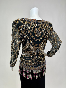 Débardeur sexy en satin pour femmes, avec cœur, court, éblouissant, perlé, creux, respirant, élégant, durable, une pièce - Product Image 2