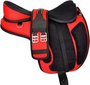 Premium Quality Durable Leather <b>Sports</b> & <b>Entertainment</b> Treeless Freemax Western Horse Saddle Customized Color Logo for Export - Product Image 2