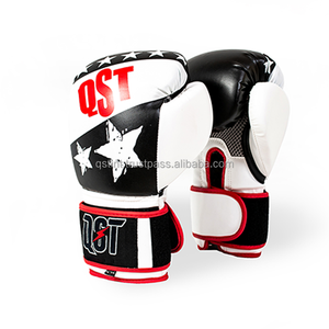 Gants de boxe de qualité supérieure de style fusion Gants d'entraînement de boxe rembourrés en mousse multicouche en cuir Napa fabriqués par QST Gants de boxe - Product Image 3