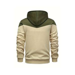 Alta calidad Plain Custom Sport Wear Pullover Hoodies para hombres Sudadera con capucha en blanco - Product Image 2