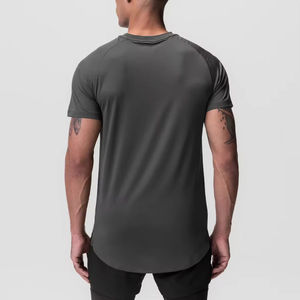 Camiseta raglán para hombre de alta calidad | Camiseta de entrenamiento y fitness de manga corta suave y cómoda - Product Image 3