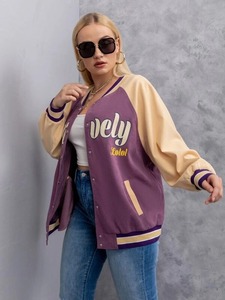 Chaqueta de Béisbol Varsity Vintage para Mujer, Diseño Personalizado, Lana de Alta Calidad y Mangas de Cuero - Product Image 5