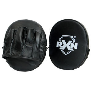 Almohadillas de Entrenamiento de Micro-Foco de Cuero Genuino de Alta Calidad, Logotipo Personalizado, MMA, Kickboxing, Taekwondo, Duraderas, RXN FP-3 - Product Image 1