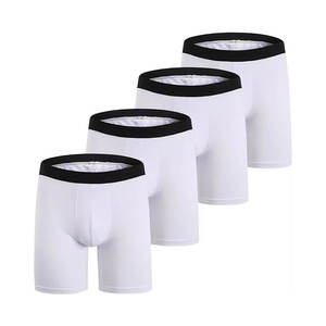 Calzoncillos Bóxer de Algodón 100% de Alta Calidad para Hombre, Sólidos, No Tejidos, Frescos, Cómodos, Transpirables y Elásticos - Product Image 6