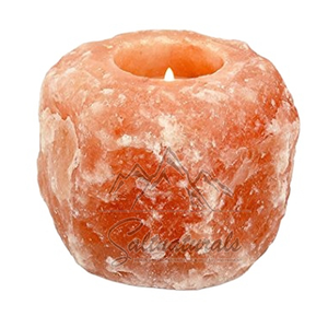 เชิงเทียนหินหิมาลัยธรรมชาติขนาด400-600กรัมเชิงเทียนโรแมนติกทำมืองานฝีมือจากธรรมชาติ - Product Image 6