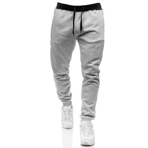 Pantalons de sport en molleton pour hommes grande taille OEM, coupe ajustée, décontractés, pour la course à pied, vêtements de fitness, 10 couleurs, pantalons de survêtement - Product Image 1