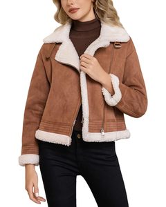 Chaqueta de Cuero para Mujer de Alta Demanda con Mangas Completas y Cremallera Frontal Impermeable, Disponible en Grandes Cantidades, Personalizable - Product Image 5