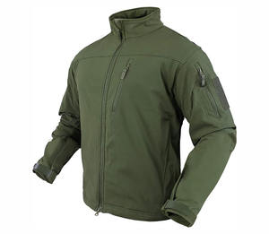 Chaquetas Softshell Unisex de Invierno Cálidas con Cuello Alto, Material de Lona 100% Personalizado, Múltiples Bolsillos y Logotipo Propio - Servicio OEM - Product Image 4