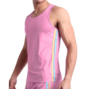 Débardeur pour homme avec impression par sublimation, polyester léger, tissu respirant, chemise personnalisée pour homme, commandes en gros disponibles - Product Image 3