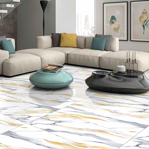 600x1200 Golden High Gloss Ceramic Wall <b>Tiles</b> <b>Mirror</b> Finish Decorative Glazed <b>Tile</b> for Luxury Bathroom and Commercial Decor - Product Image 1