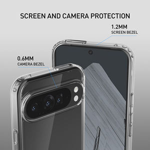 Soonleader Hot Hybrid TPU + PC Clear Mobile Cover pour Google Pixel 9 Coque de téléphone antichoc légère - Product Image 4