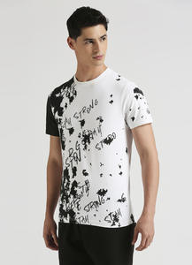 Nuevas camisetas informales de algodón ajustadas para hombre, camisetas de gran tamaño de manga corta con cuello redondo para deportes, camisetas de algodón puro - Product Image 4