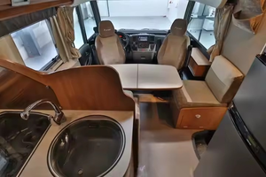 Caravane de luxe propre en acier inoxydable de haute qualité, camping-car mobile pour le camping et les voyages tout-terrain, prix abordable - Product Image 6