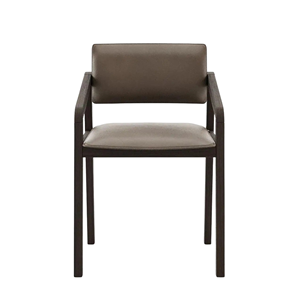 Contemporary Aesthetic Solid <b>Wood</b> <b>Dining</b> <b>Chair</b> with Upholstered Seat for Modern Cafe Restaurant and Home Interior - Product Image 1