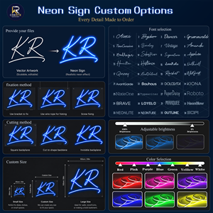 Panneau néon LED personnalisé « Veux-tu m'épouser ? » avec télécommande, en PVC, alimentation DC, pour décoration de mariage - Product Image 6
