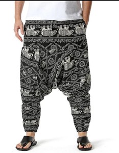 Pantalones Deportivos de Moda para Hombre al por Mayor, OEM, con Entrepierna Caída, Ajustados, Transpirables, Holgados, Sublimados - Product Image 2