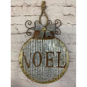 Merry เครื่องประดับคริสต์มาสแบบแขวนเครื่องประดับแบบเรียบง่ายโลหะชุบสังกะสีแบบแขวนสำหรับตกแต่งบ้านและสวน - Product Image 5