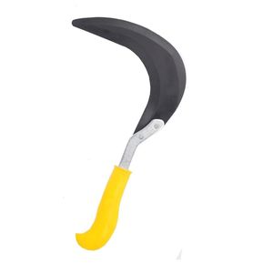 Khurpi de Hoz curvada de alta resistencia con mango de fibra antideslizante Desmalezador manual para eliminación de hierba y malezas en jardines y campos - Product Image 1