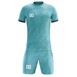 Tenues de football personnalisées, maillots de football à séchage rapide, vêtements de football pour hommes, maillots de football, uniformes de football, ensembles de maillots de football pour hommes - Product Image 1