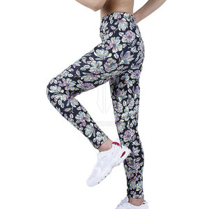 Logo personnalisé leggings pour femmes vêtements de fitness compression serré taille mince leggings de yoga taille haute - Product Image 6
