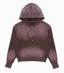 Sudadera con capucha deportiva de moda diseño liso lavado ácido cordón pesado ropa de calle de alta calidad personalizada de fábrica éxito de ventas - Product Image 1