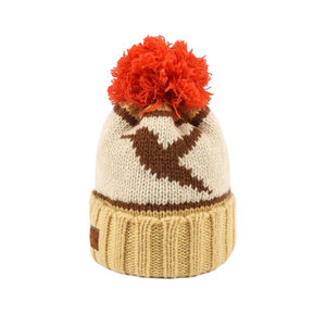 CUSTOMIZE Casual Soft Warm Bobble <b>Beanies</b> Unisex Adjustable Head Circumference 3D Embroidery Outdoor Activities Wholesale Design - Product Image 1