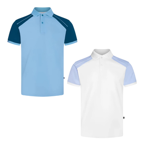 Polo de sensación cómoda para hombre, ropa informal, camiseta de tela elástica para hombre, Polo, bolsa con cremallera, ropa para mujer, Polo para mujer - Product Image 1