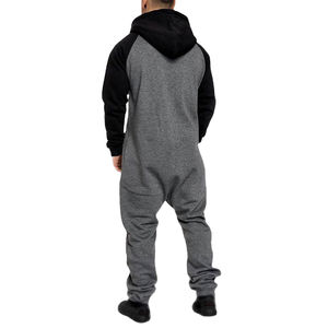 Overol de Mezclilla con Capucha para Hombre, Estilo Urbano, 100% Algodón, Pantalones con Tirantes, Mono - Product Image 2