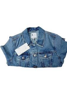 แจ็กเก็ตยีนส์สำหรับผู้หญิงกระดุมเป็นมิตรกับสิ่งแวดล้อมสำหรับฤดูหนาวผ้าฝ้าย100% คุณภาพสูงจากบังคลาเทศ - Product Image 5