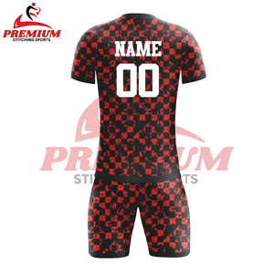 Custom High Quality Football Team T-shirts Soccer Wear Football Uniform <b>Set</b> Football Uniform Kit Soccer Uniforms Soccer Jersey - Product Image 2