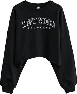 เสื้อครอปฮู้ดดี้แขนยาวสุดฮิตปี 2024 คุณภาพสูง ผลิตตามสั่ง ผ้าถักมีซับใน ปักลาย  สำหรับฤดูหนาว - Product Image 2