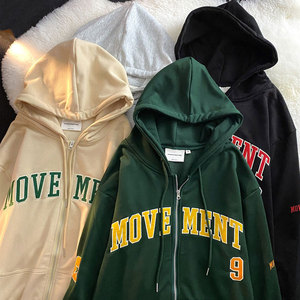 Custom Oversized Hoodie Full <b>Zip</b> Hoodie Puff Print Embroidered Hoodies Graphic Long Sleeve Heavy Weight Oversized - Product Image 4