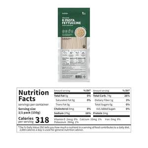 เฟตตูชินี [OEM/ODM][พาสต้าข้าวเกาหลีพรีเมียม] ปราศจากกลูเตน |   ไม่ใช่พันธุ์พืชที่ดัดแปลงพันธุกรรม |   แห้ง |   บรรจุภัณฑ์สุญญากาศ |   ทำอาหารง่ายๆ ภายใน 10 วินาที |   ข้าว 95% - Product Image 6