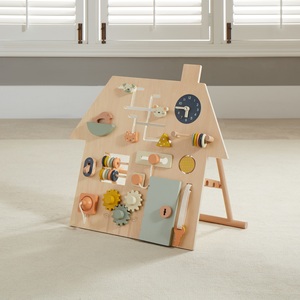 Asweets bordo personalizzato <span class=keywords><strong>1</strong></span> 2 3 anni bambino personalizzato Montessori bordo in legno giocattolo <span class=keywords><strong>regalo</strong></span> di natale per bambini bambini occupato a bordo - Product Image 2