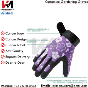 Gants de jardinage de protection des mains, couleur claire, bonne qualité, produit flexible, design unique, par KARIMAN MANUFACTURING - Product Image 5